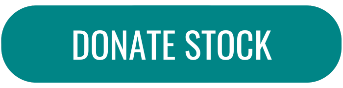 donate stock button white on teal